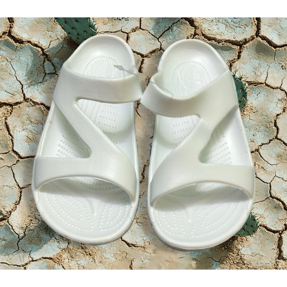 Hounds Kids White Slide Sandals size 9/M